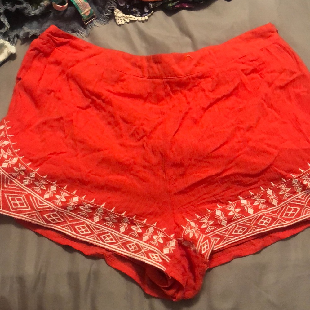 Coral Forever 21 Shorts